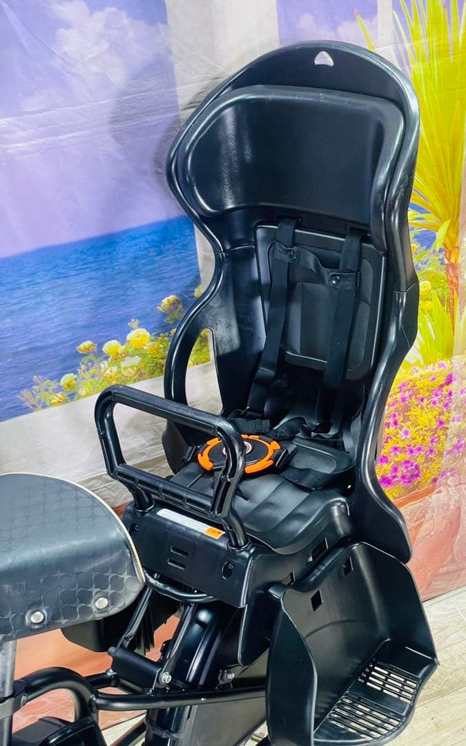 超特価！アンジェリーノ12AH⭐️ブリヂストン子供乗せ電動アシスト自転車Y3284