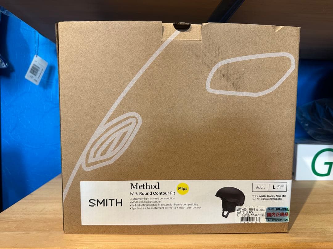 SMITH Method MIPS Mサイズ ヘルメット マットブラック