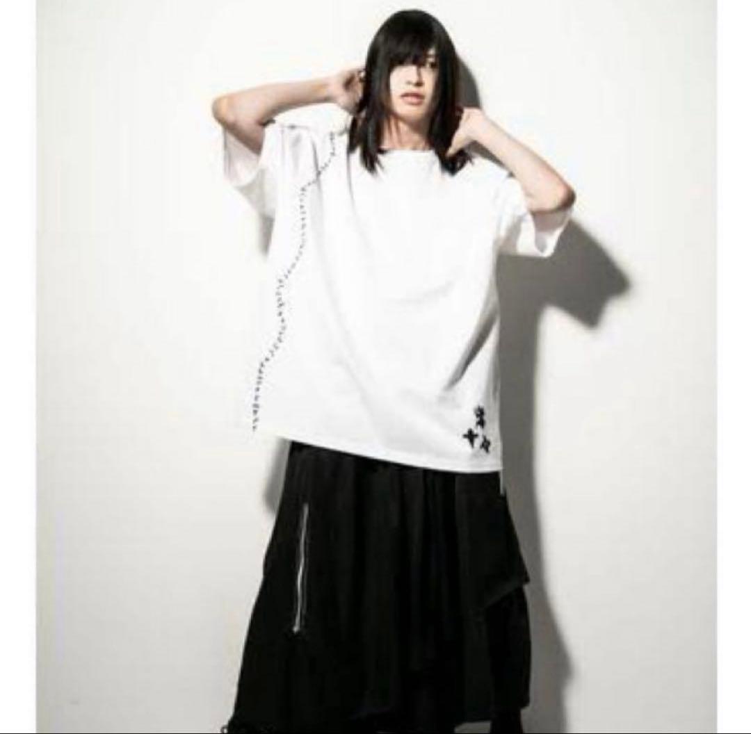 -真天地開闢集団-ジグザグ　参拝者装束定番 白 Tシャツ 半袖