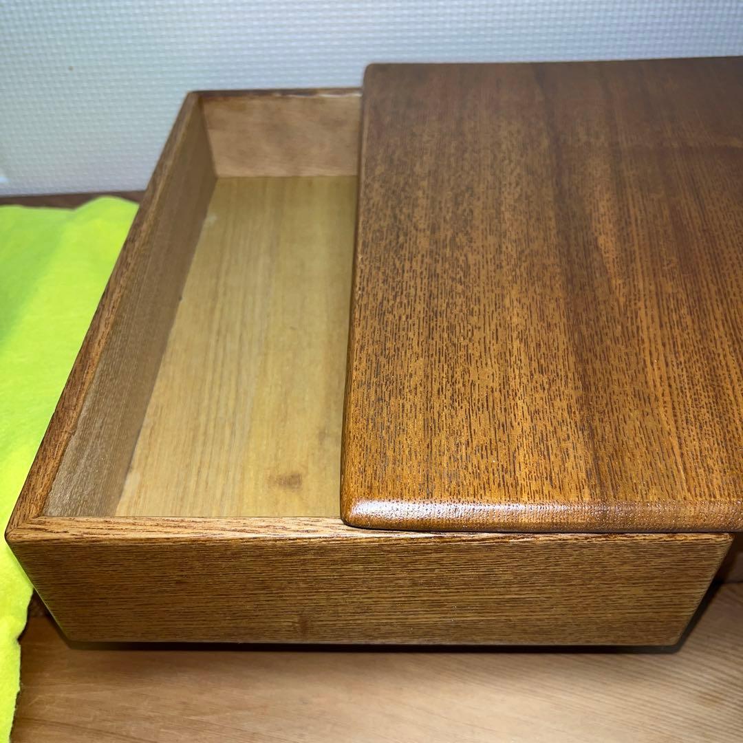 ⭕️赤間硯　古硯　赤間関　デカイ　7寸大　共蓋付き　墨持ち良い　手間