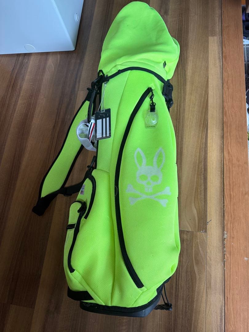Psycho Bunny ライトグリーン ゴルフバッグ