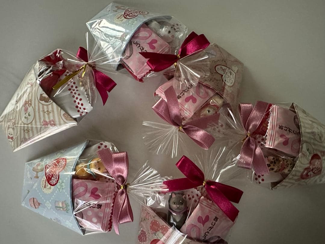 【専用】㉔バレンタインプチギフト　6袋　ハートあられ♡ハートチョコ　友チョコ