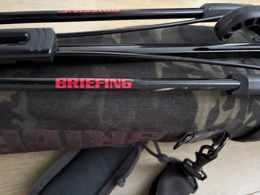 BRIEFING セルフスタンドキャリー　カモフラージュ