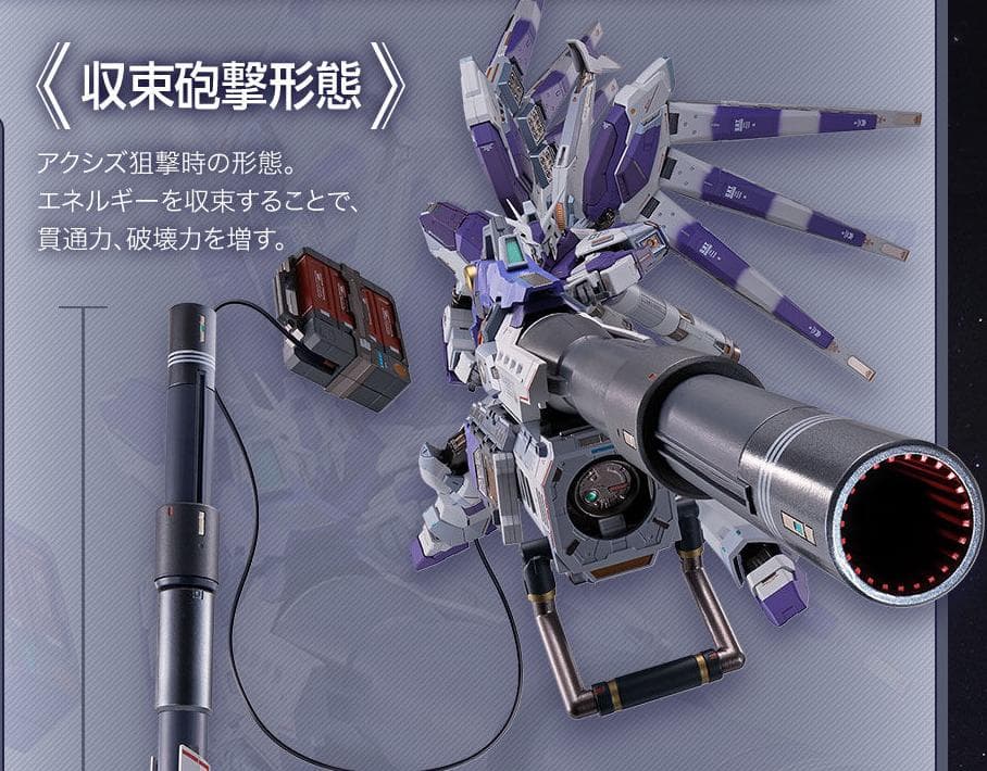 【再販版セット】L BUILD 「Hi-νガンダム」「メガ・バズーカ」