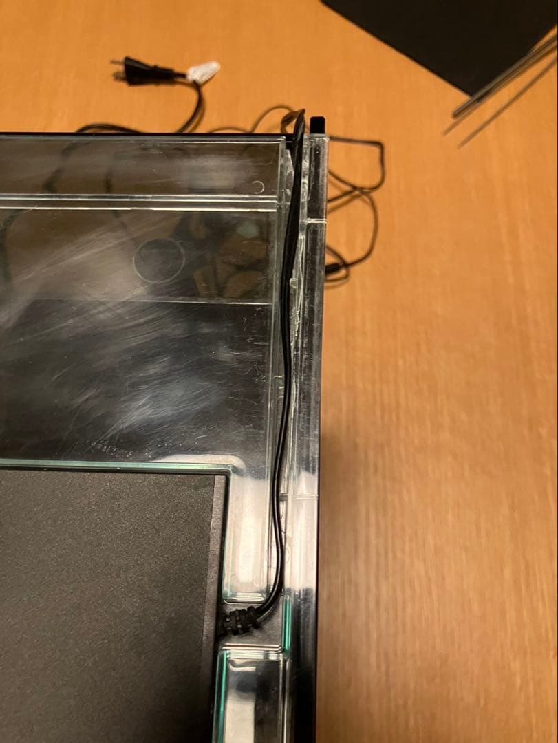 グラステリアags of230 LEDライト付き 水槽 オーバーフロー