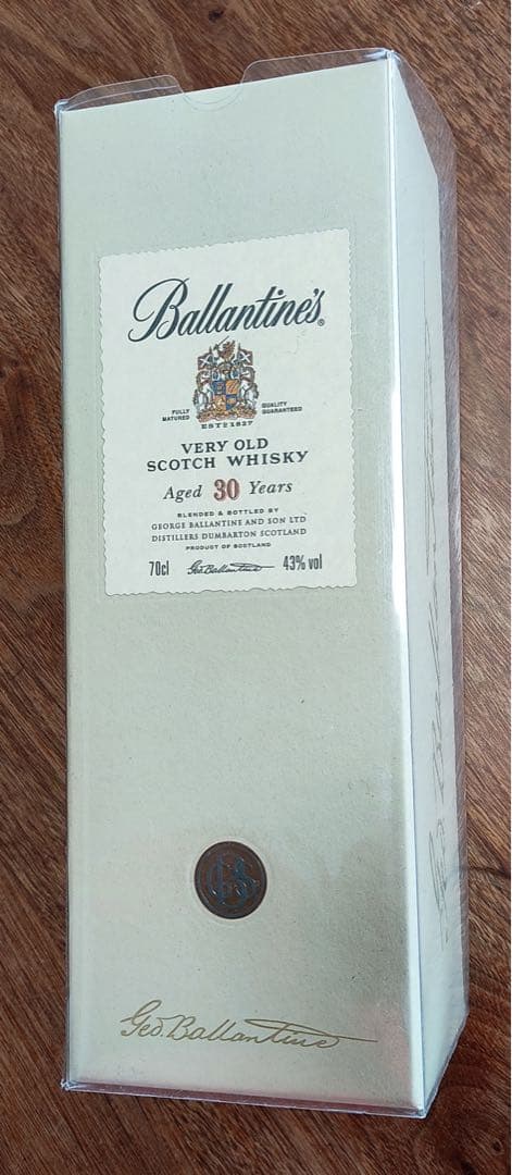 【未開封】Ballantine's 30 Years バランタイン30年