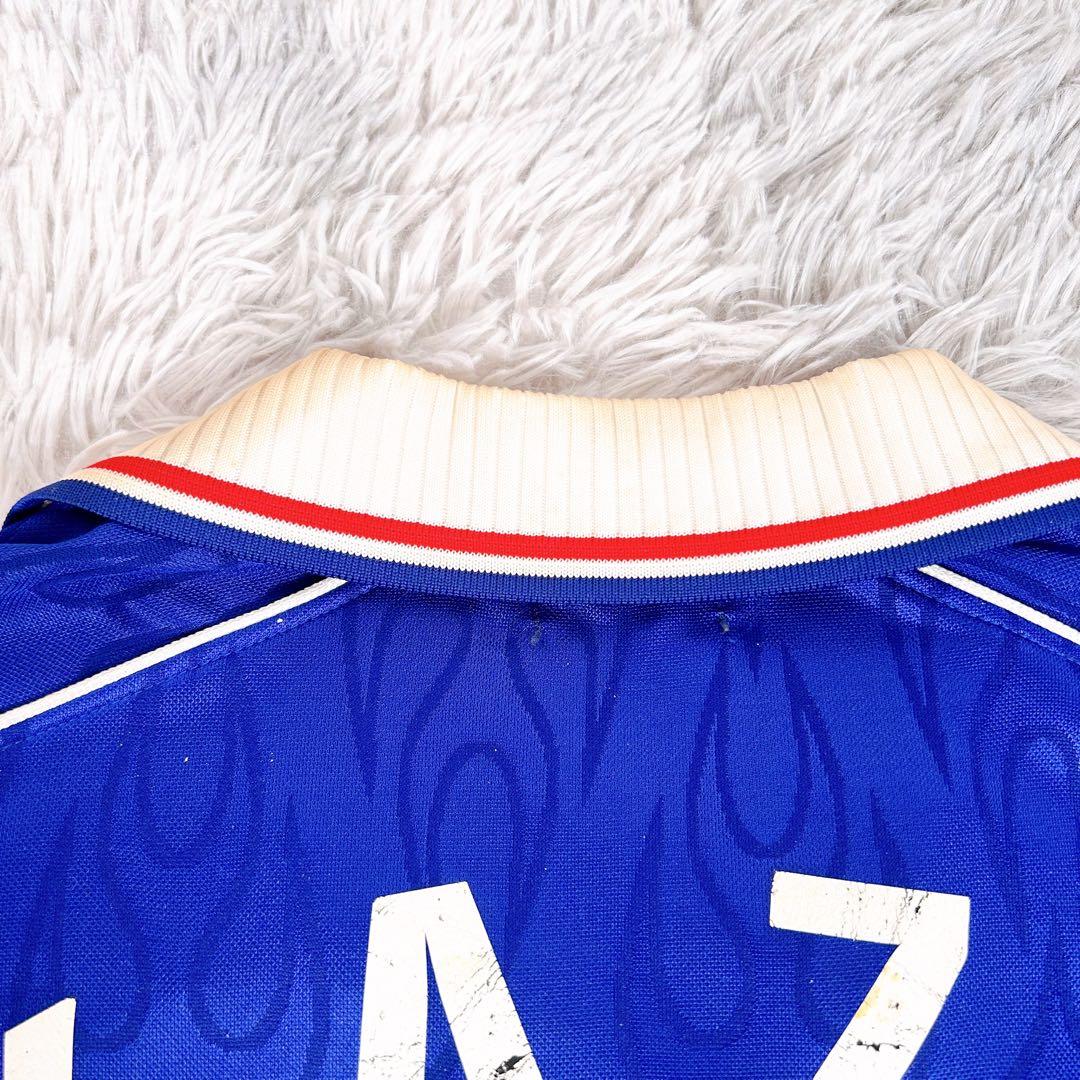 アシックス 日本代表 ユニフォーム フランスW杯 炎モデル 三浦知良 カズ L