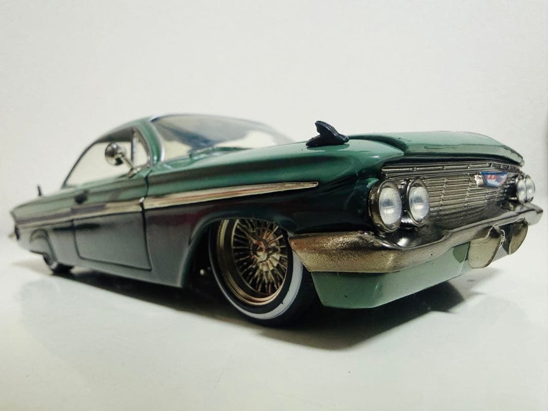 Jada/'61 Chevyシボレー Impalaインパラ 1/24 限定絶版