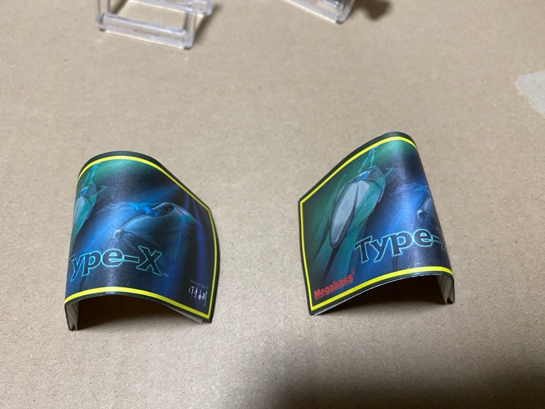 新品‼️激レア‼️メガバスタイプX ゴールドフラッシュ&シルバーフラッシュセット