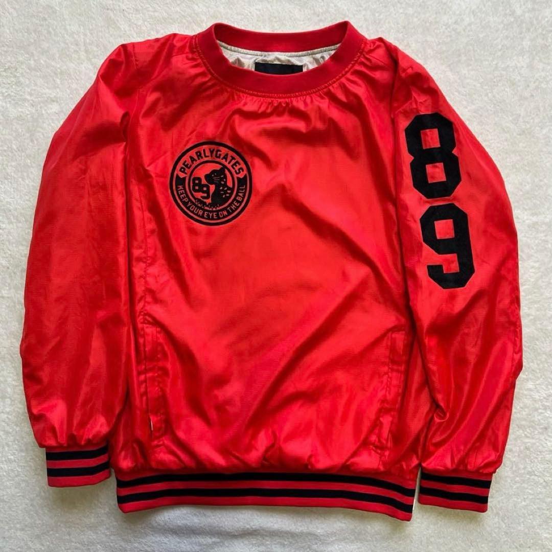 極美品　パーリーゲイツ　ツインスニード 　2枚セット　蓄熱　モックネック　レッド