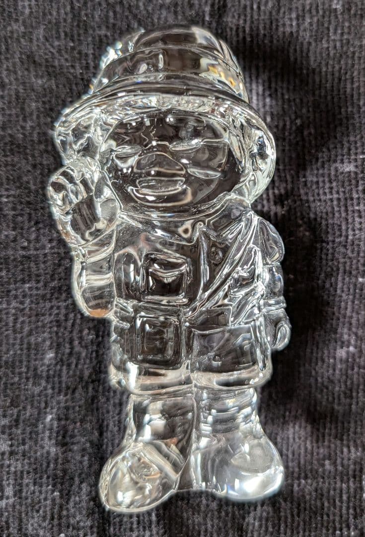 クリスタルひとしくん クリスタルガラス