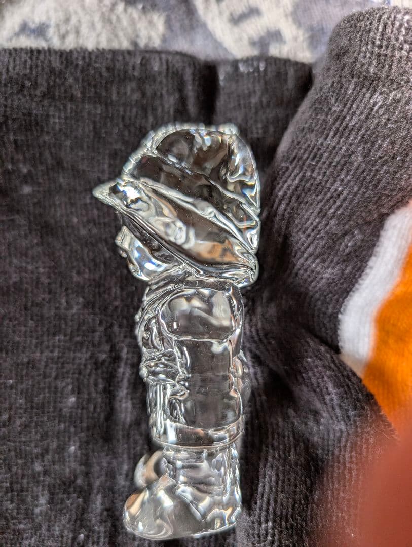 クリスタルひとしくん クリスタルガラス