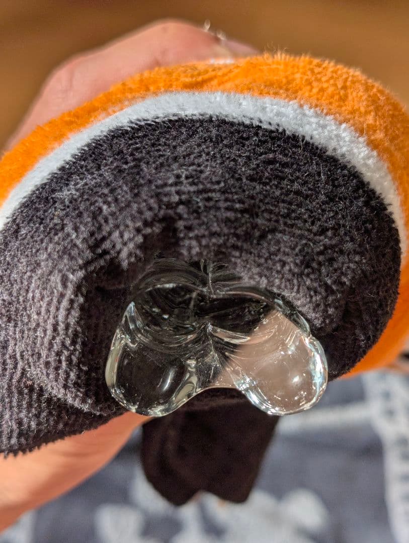 クリスタルひとしくん クリスタルガラス