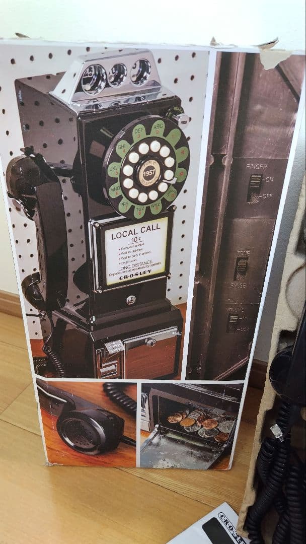 クロスリー ペイテレフォン シルバー レプリカ アメリカンレトロ