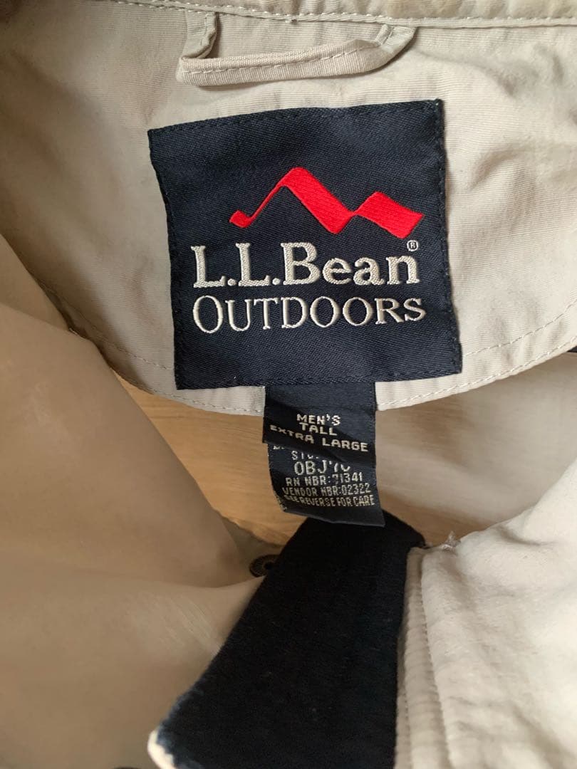 90sエルエルビーン　ナイロンジャケット