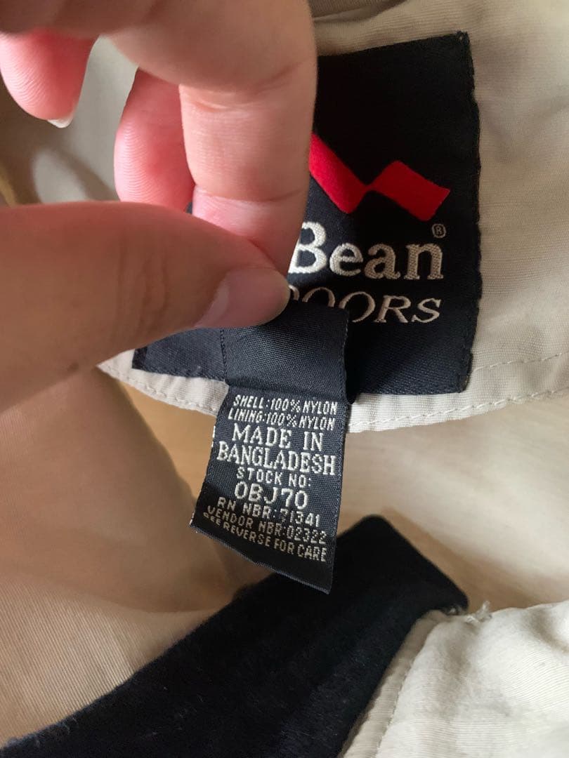 90sエルエルビーン　ナイロンジャケット