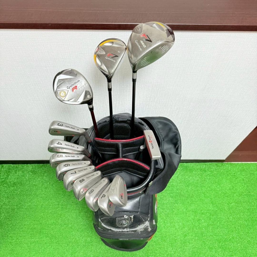 テーラーメイド メンズ ゴルフクラブ13本セット キャディバッグ付