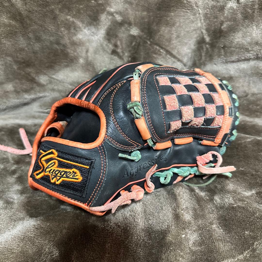 【中古】久保田スラッガー 一般軟式　内野手用　オーダー