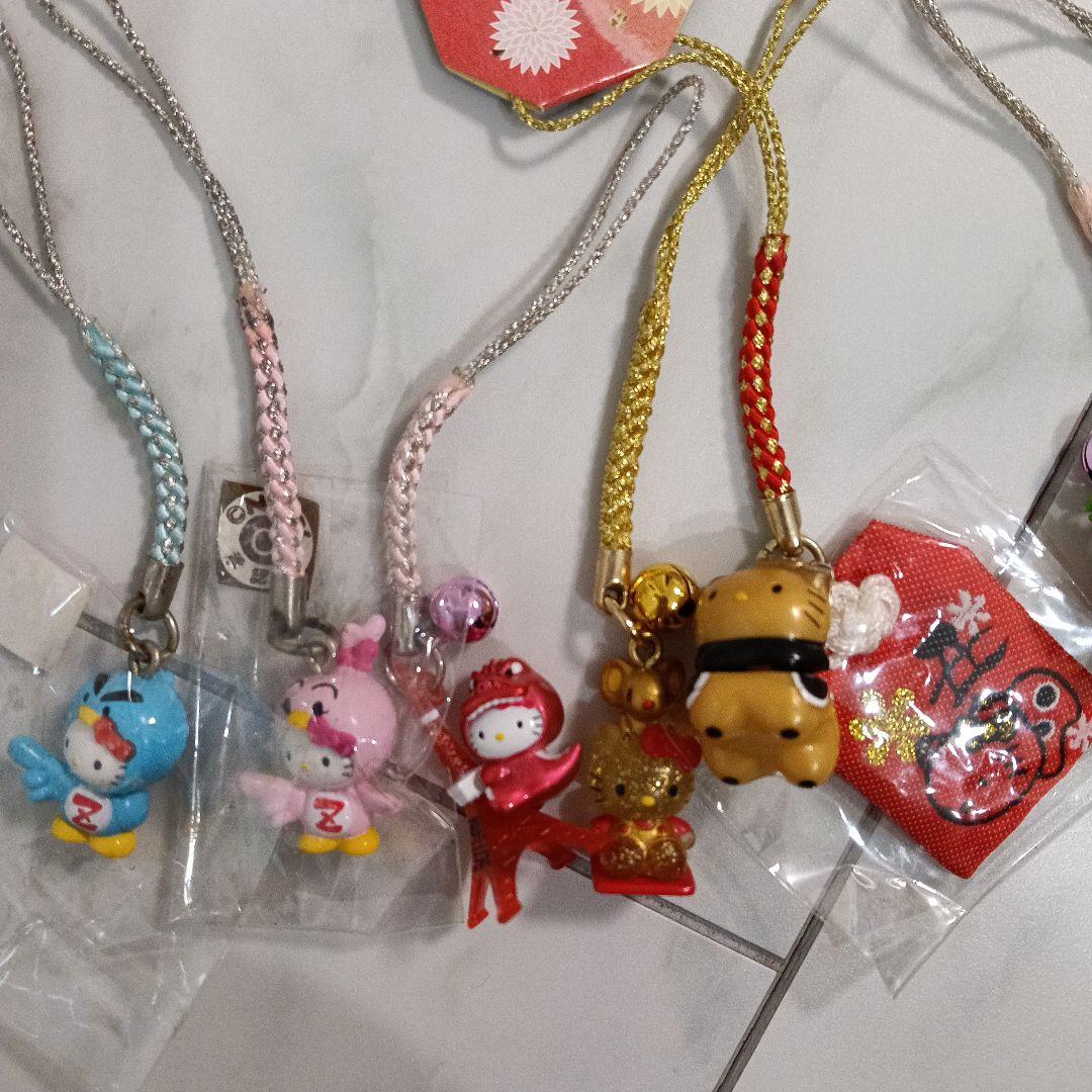 ハローキティ　根付　 御当地　激レア含む　30個　キティ　ストラップ　大量