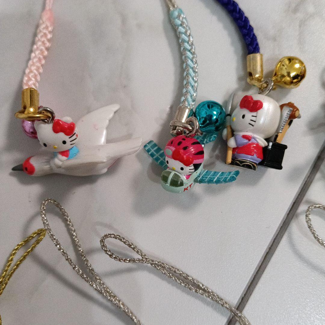 ハローキティ　根付　 御当地　激レア含む　30個　キティ　ストラップ　大量