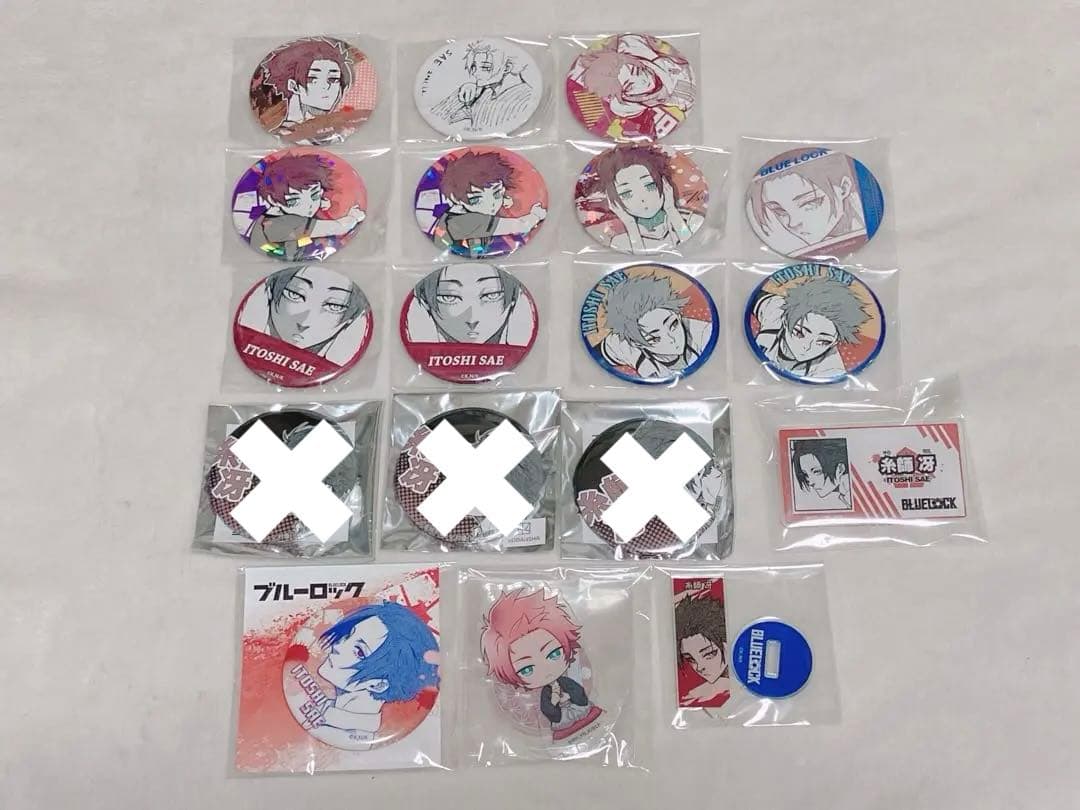 ブルーロック バレンタイン 缶バッジ アクスタ ぱしゃこれ ポスカ 特典 【冴】
