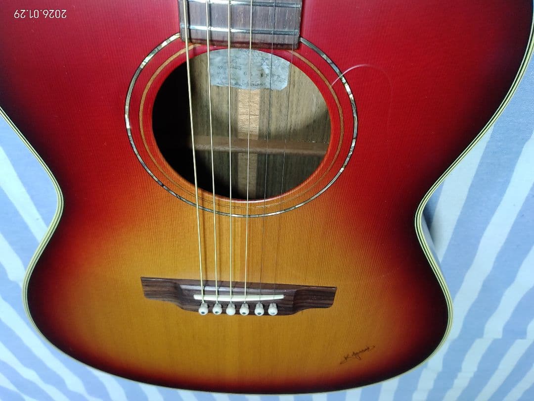 K.YAIRIのエンジェルシリーズのハンドメイドアコギ65-RFRB希少美品です