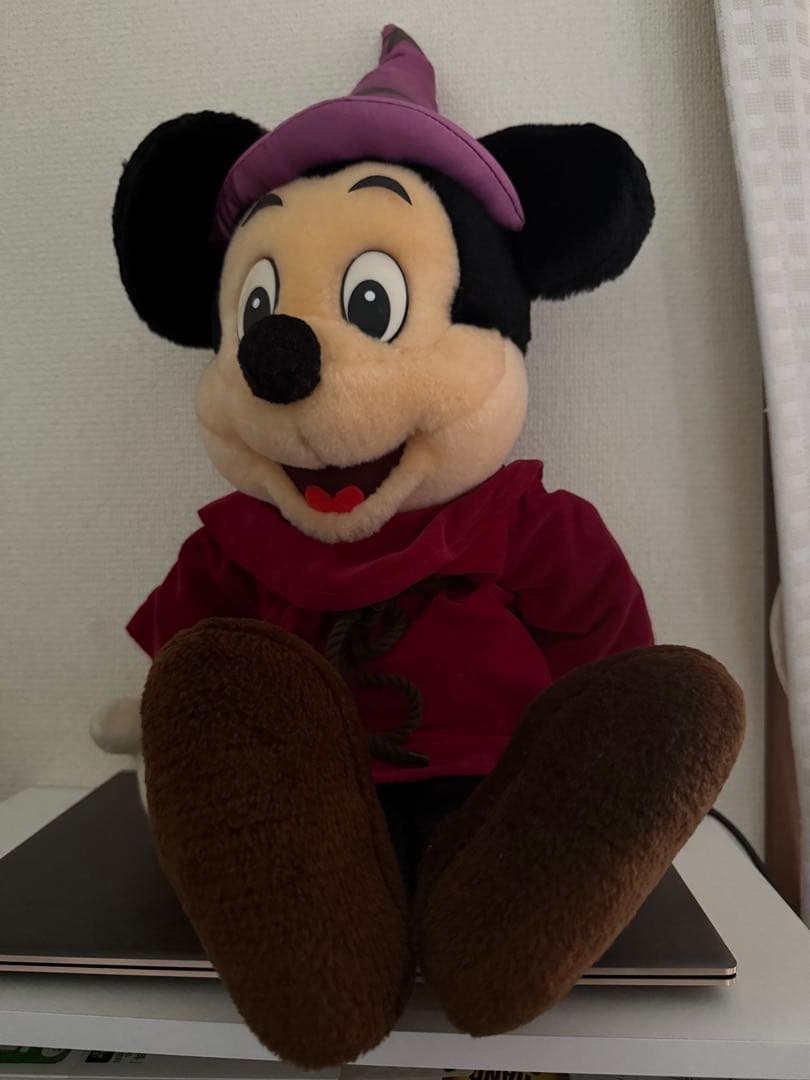 [激レア]ディズニー　ファンタジア　ミッキーマウス　レトロ　日本製