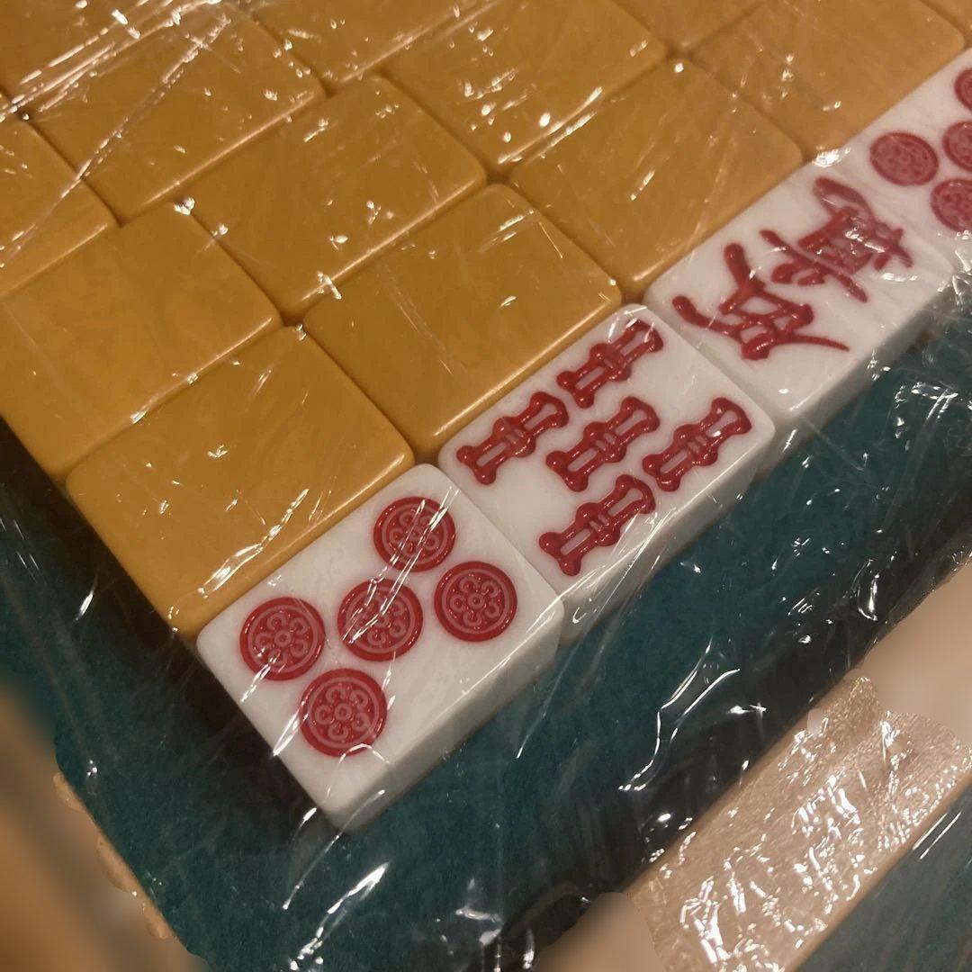 雀豪マーク3 高級　麻雀牌　2セット 点棒付き　超美品　使用5回未満　昨年購入