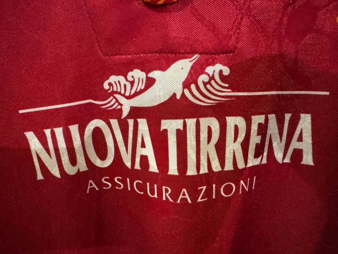 ビンテージ アシックス ASローマ ユニフォーム フットボール