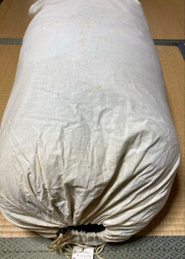 The North Face マミー型ダウン寝袋 青/黒　極寒地可能