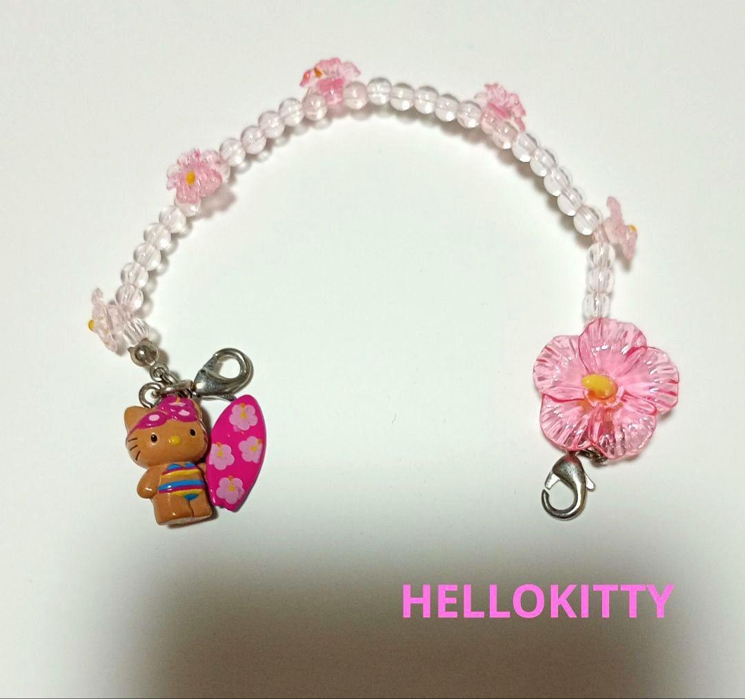 激レア　入手困難　ハローキティ　日焼け サーフボード ストラップ