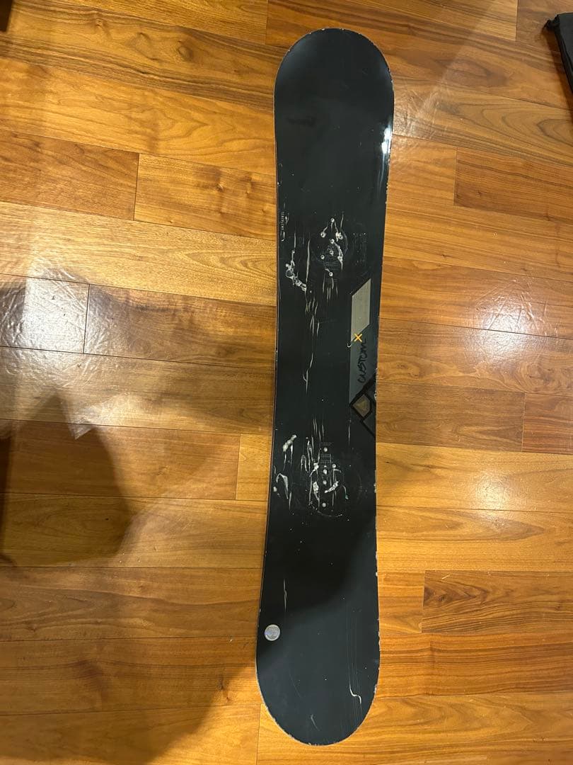 バートン　スノーボード ブラック　カスタム X /BURTON CUSTOM X