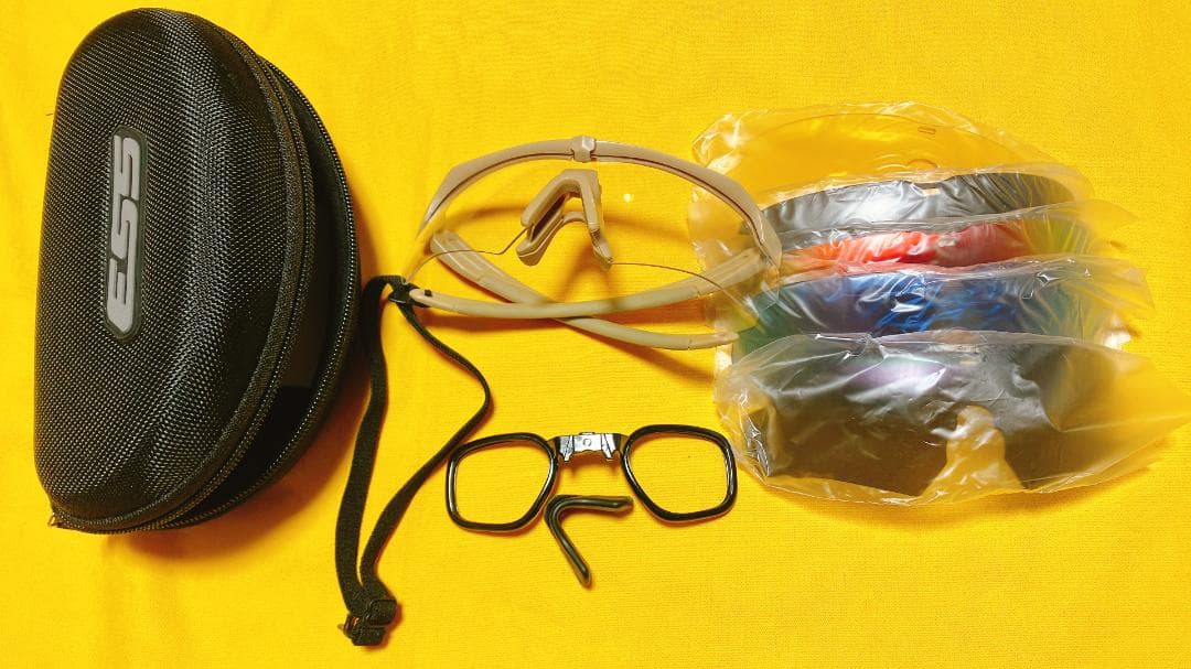 ESS サバゲーゴーグル 交換レンズ付き