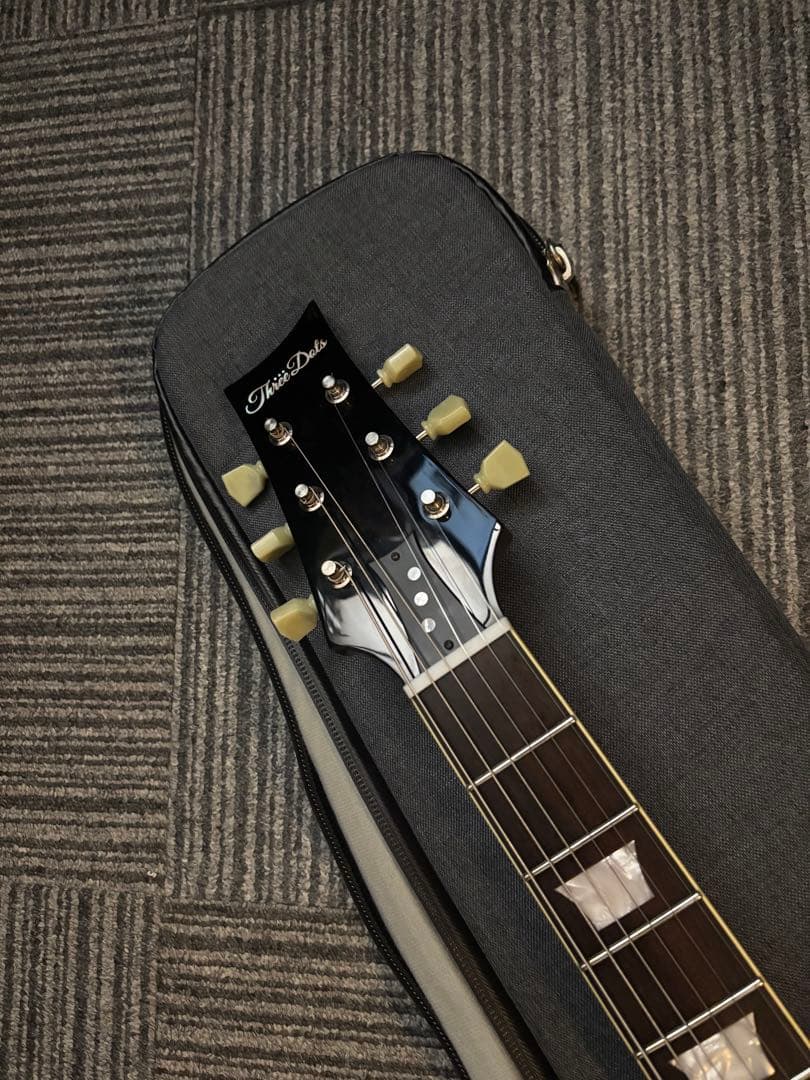 Three Dots LP Sapphire Blue 国産レスポール 未使用近