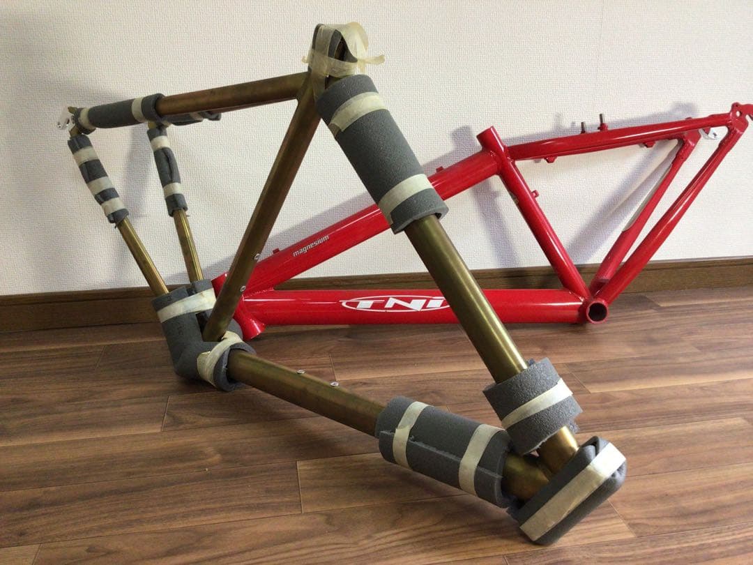 SCOTT Team Issue 超軽金属素材マグネシウム ロードフレーム 新品