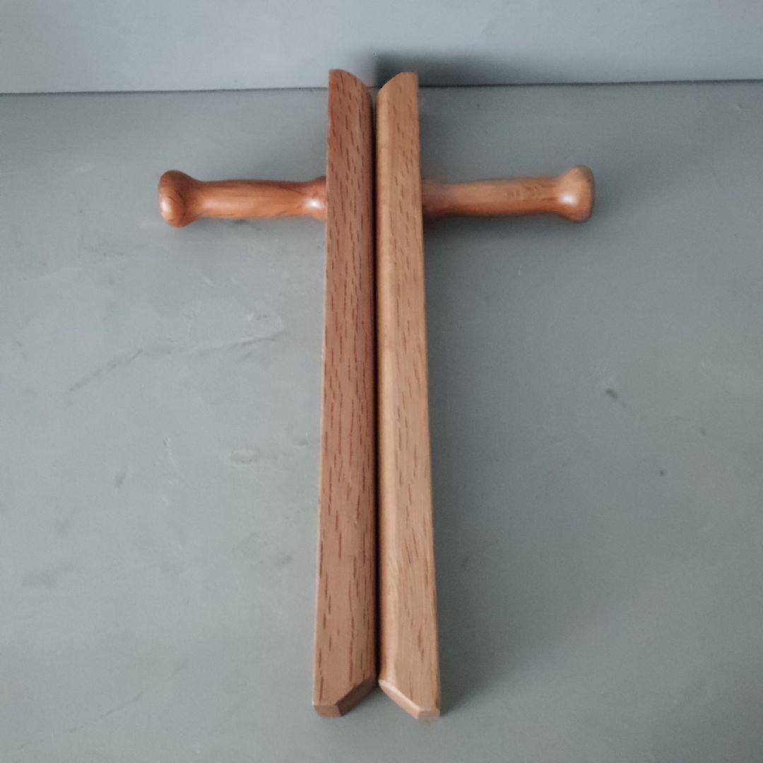 トンファー　2個セット　沖縄空手　古流武術　古武道　日本製　全長44cm