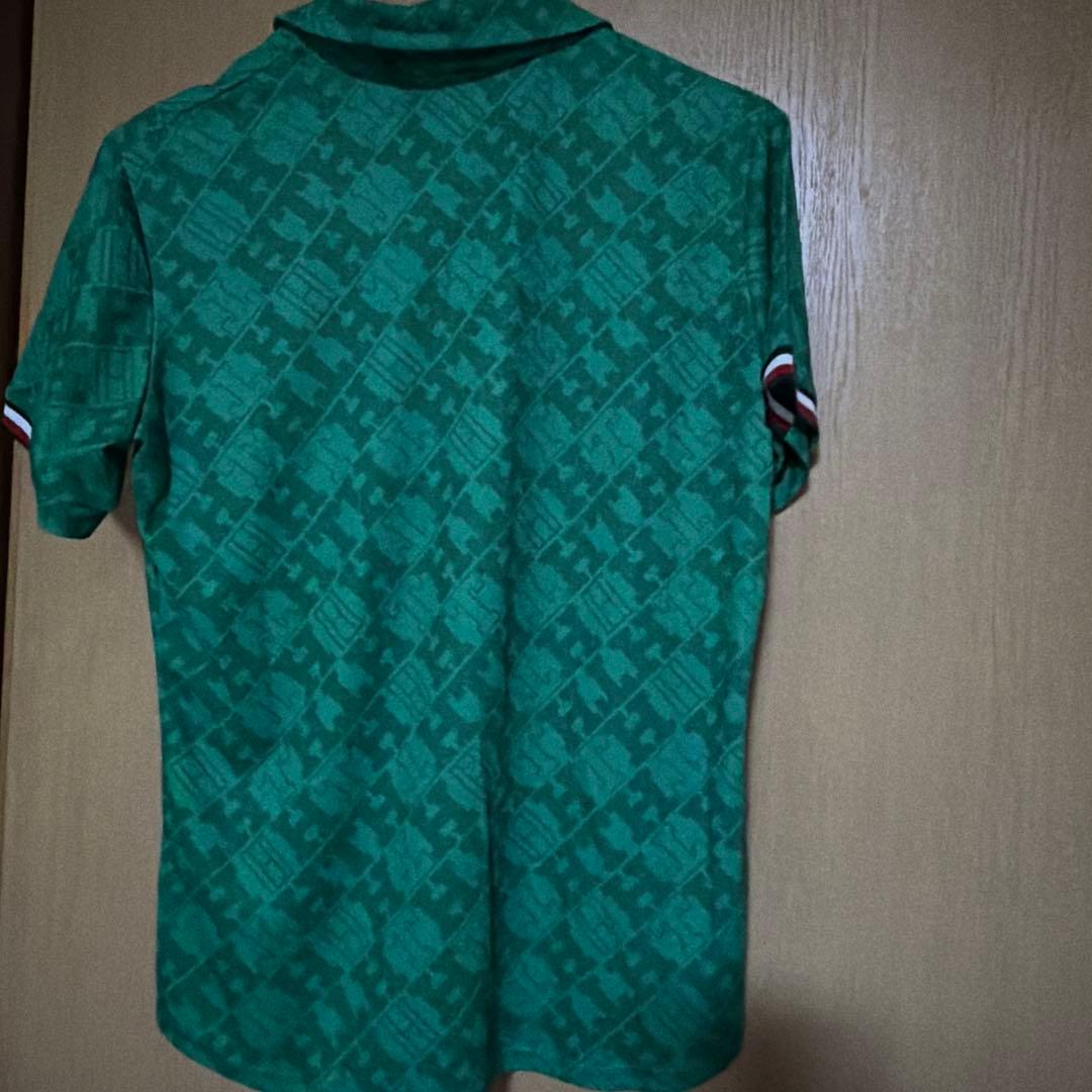   グリーン ポロシャツ L