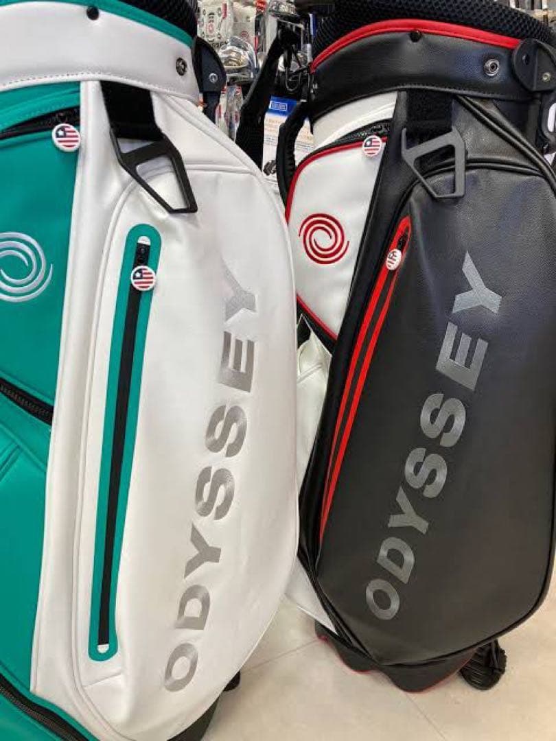 【激レア】オデッセイ　キャディバック　スタンド式　ティファニーブルー