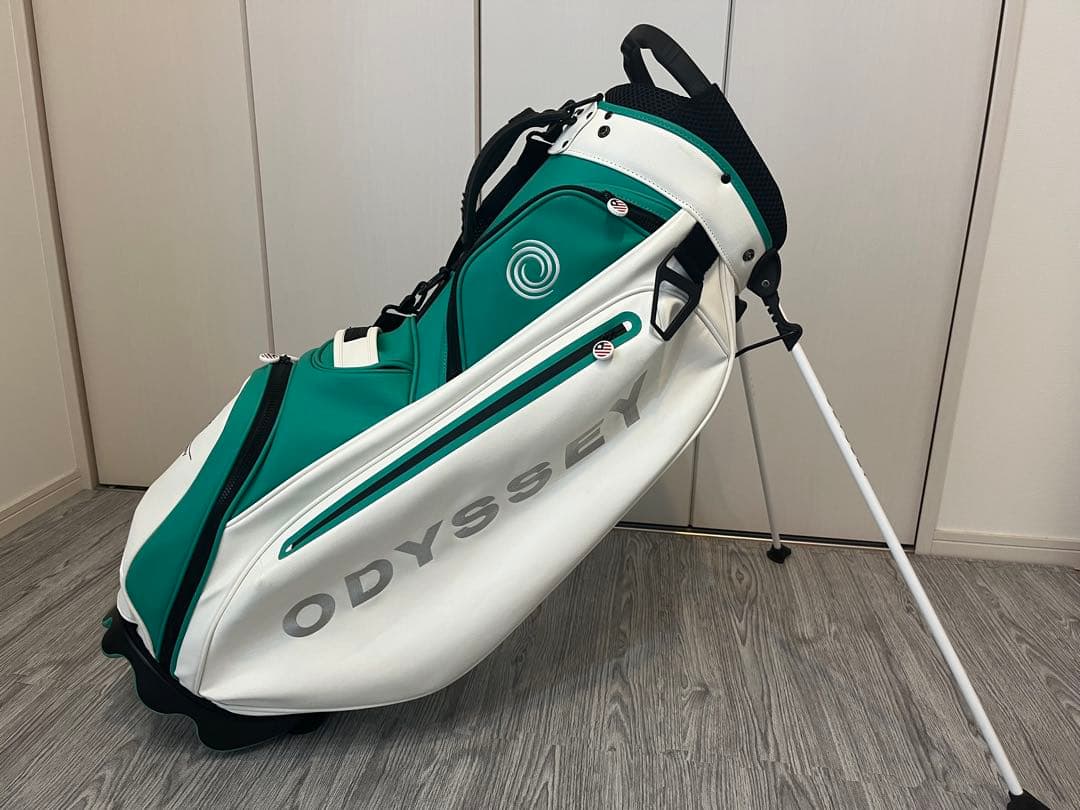 【激レア】オデッセイ　キャディバック　スタンド式　ティファニーブルー