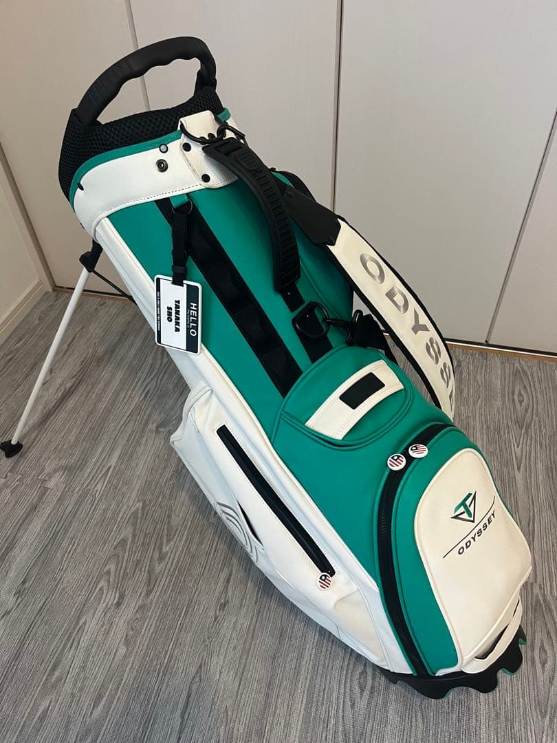 【激レア】オデッセイ　キャディバック　スタンド式　ティファニーブルー