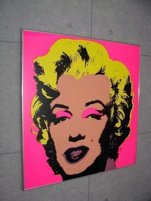 Sunday B Morning マリリンモンロー ウォーホル額装品　証明書付
