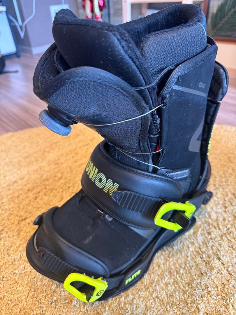 UNIONビンディングブラック・イエロー/head スノーボードブーツ ブラック