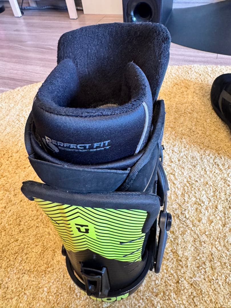 UNIONビンディングブラック・イエロー/head スノーボードブーツ ブラック