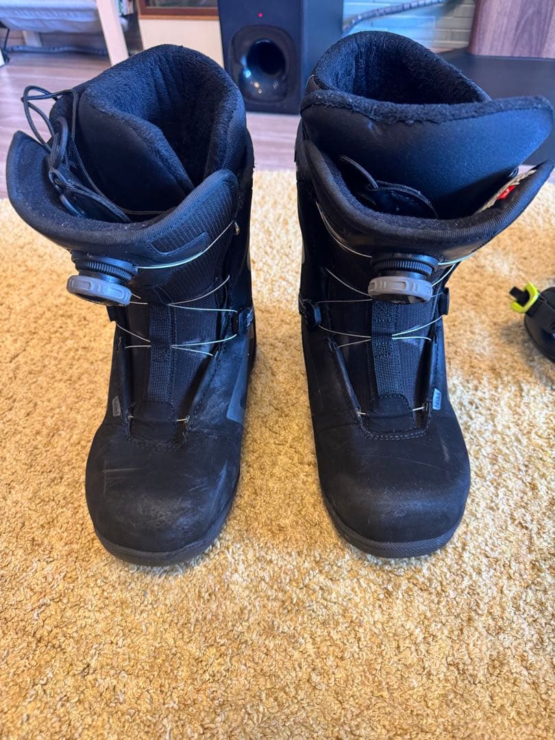 UNIONビンディングブラック・イエロー/head スノーボードブーツ ブラック