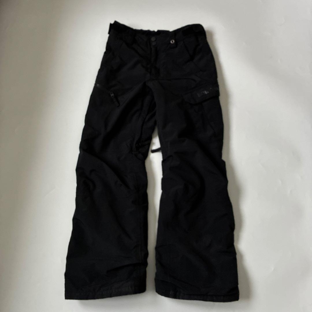 BURTON子ども用スノーボードウェア 上下セット宇宙柄黒　S M