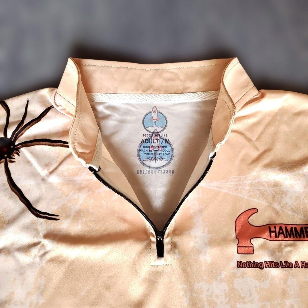 ✨新品✨ボウリングウェア　【L】　ブラックウィドー　オレンジ