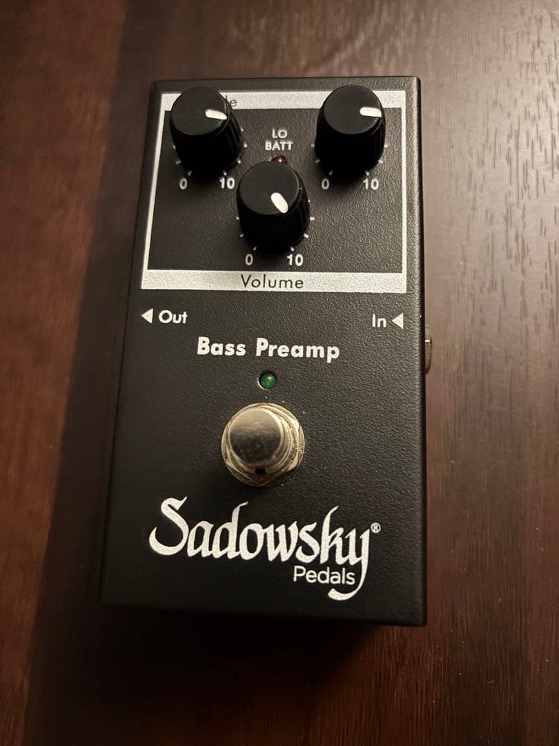 Sadowsky Bass プリアンプ SBP-2