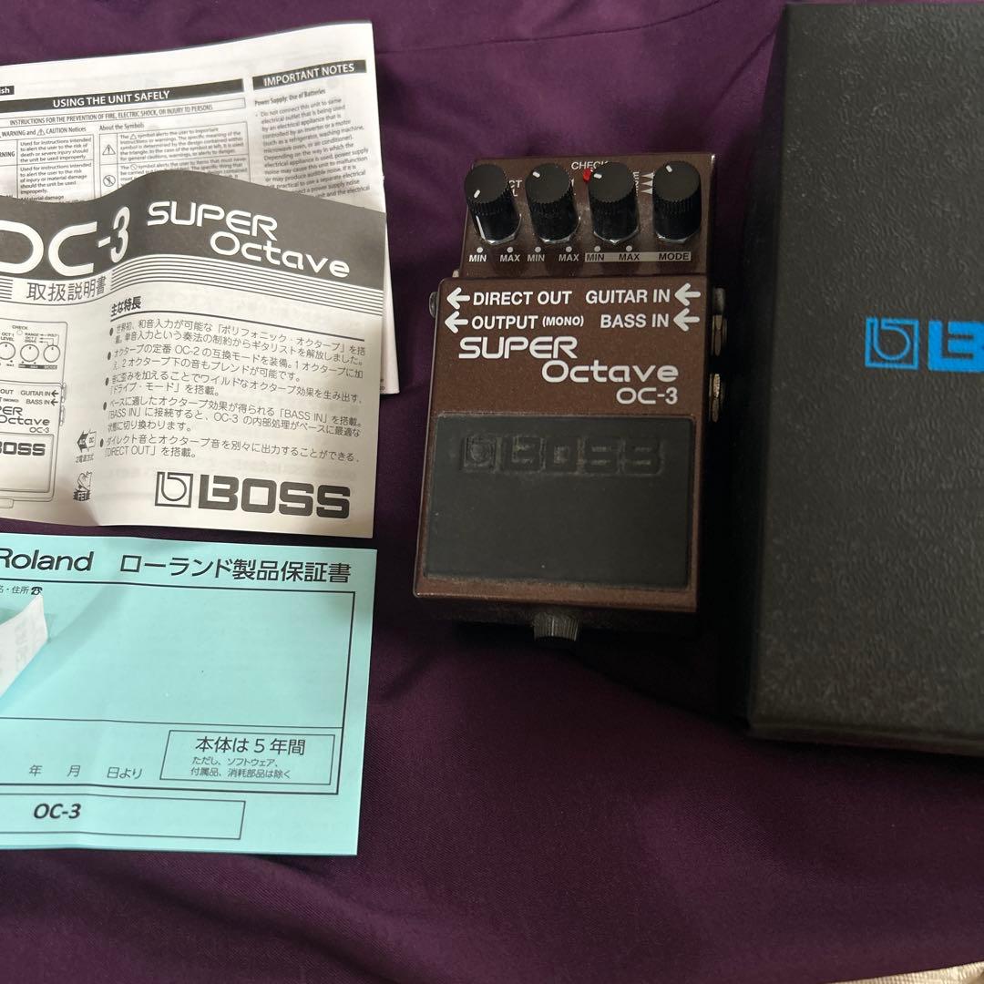 BOSS スーパーオクターブエフェクター OC-3