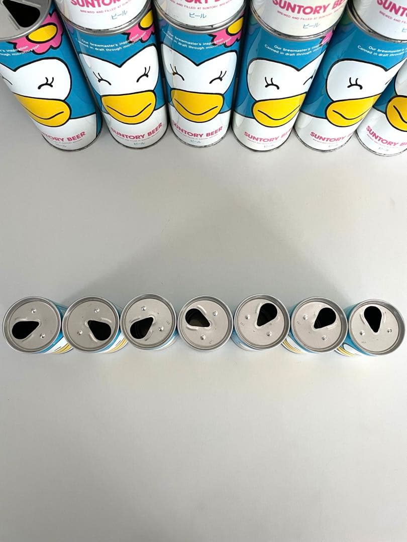 昭和レトロ　サントリー ペンギン　空き缶　17本セット