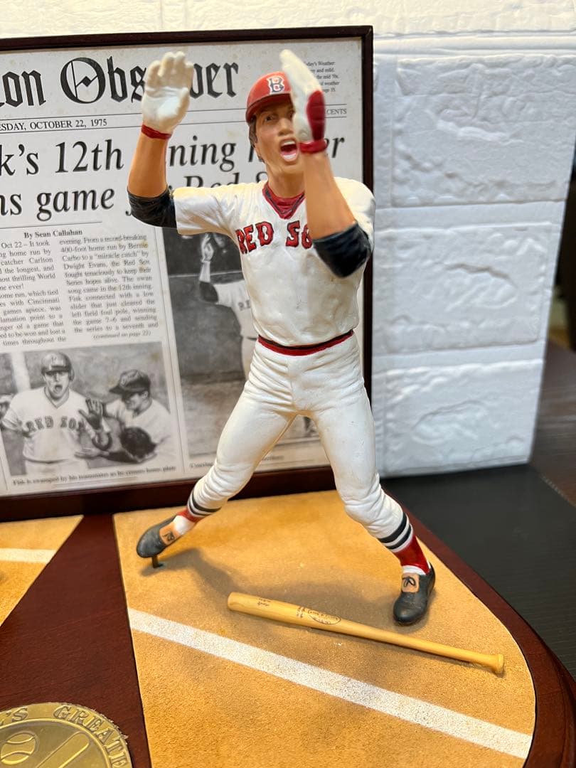 【Danbury Mint】Carlton Fisk’s  Run